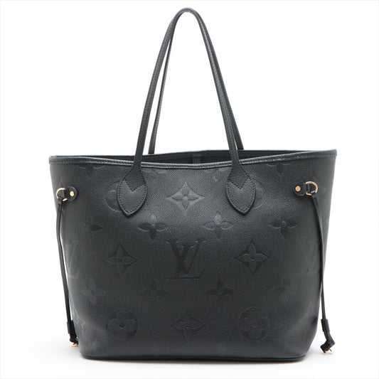 Louis Vuitton Monogram Empreinte Neverfull MM Black