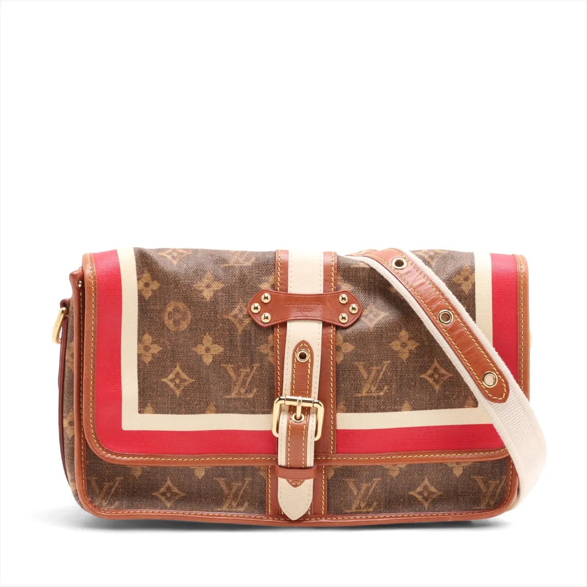 Louis Vuitton Monogram Tisse Portelailleur Shoulder Bag