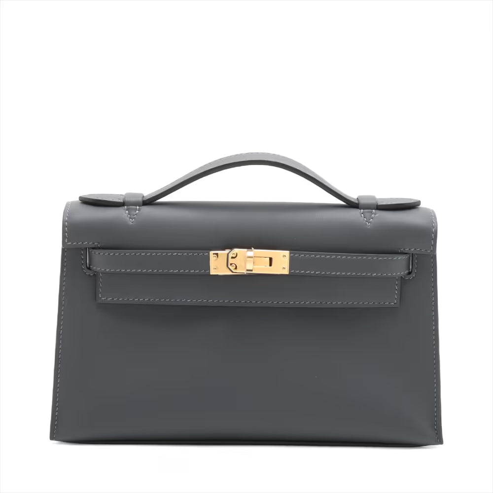 Hermes Mini Pochette Kelly Veau Swift Grimisty