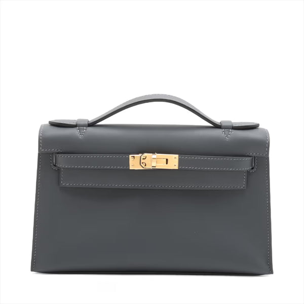 Hermes Mini Pochette Kelly Veau Swift Grimisty