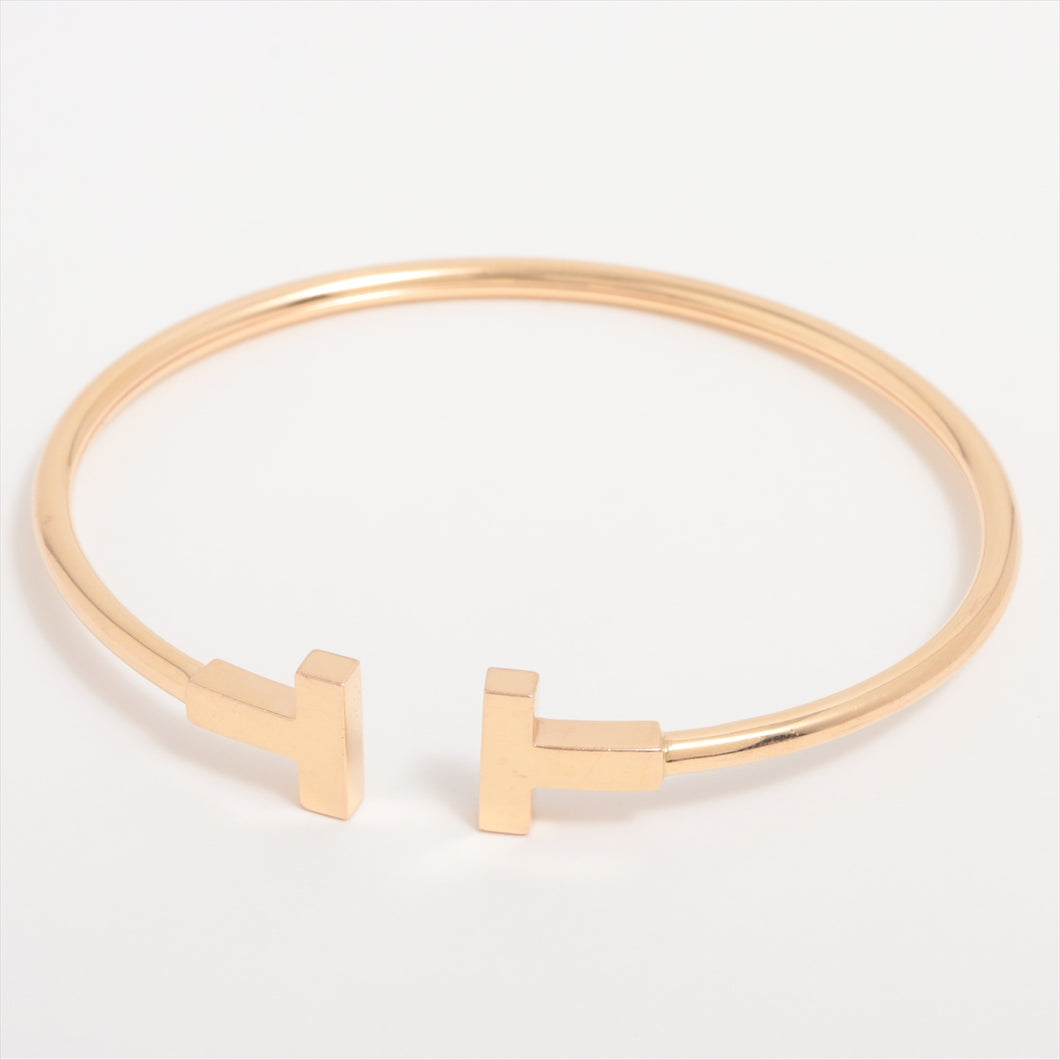 Tiffany & Co. T Wire Bracelet Gold