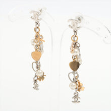 Load image into Gallery viewer, Best Chanel CC Clover Drop Stud Earring
