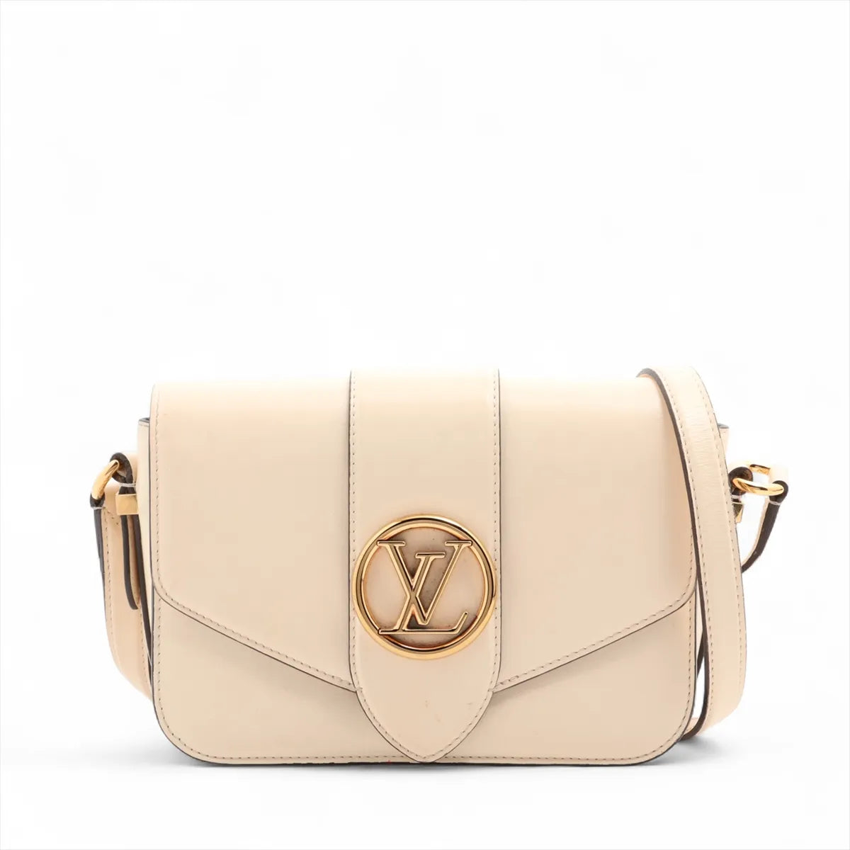 Louis Vuitton LV Pont 9 Shoulder Bag Beige
