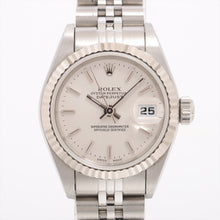 Load image into Gallery viewer, Rolex Oyster Perpetual Lady Datejust Silver Dial Jubilee Bracelet Watch 79174