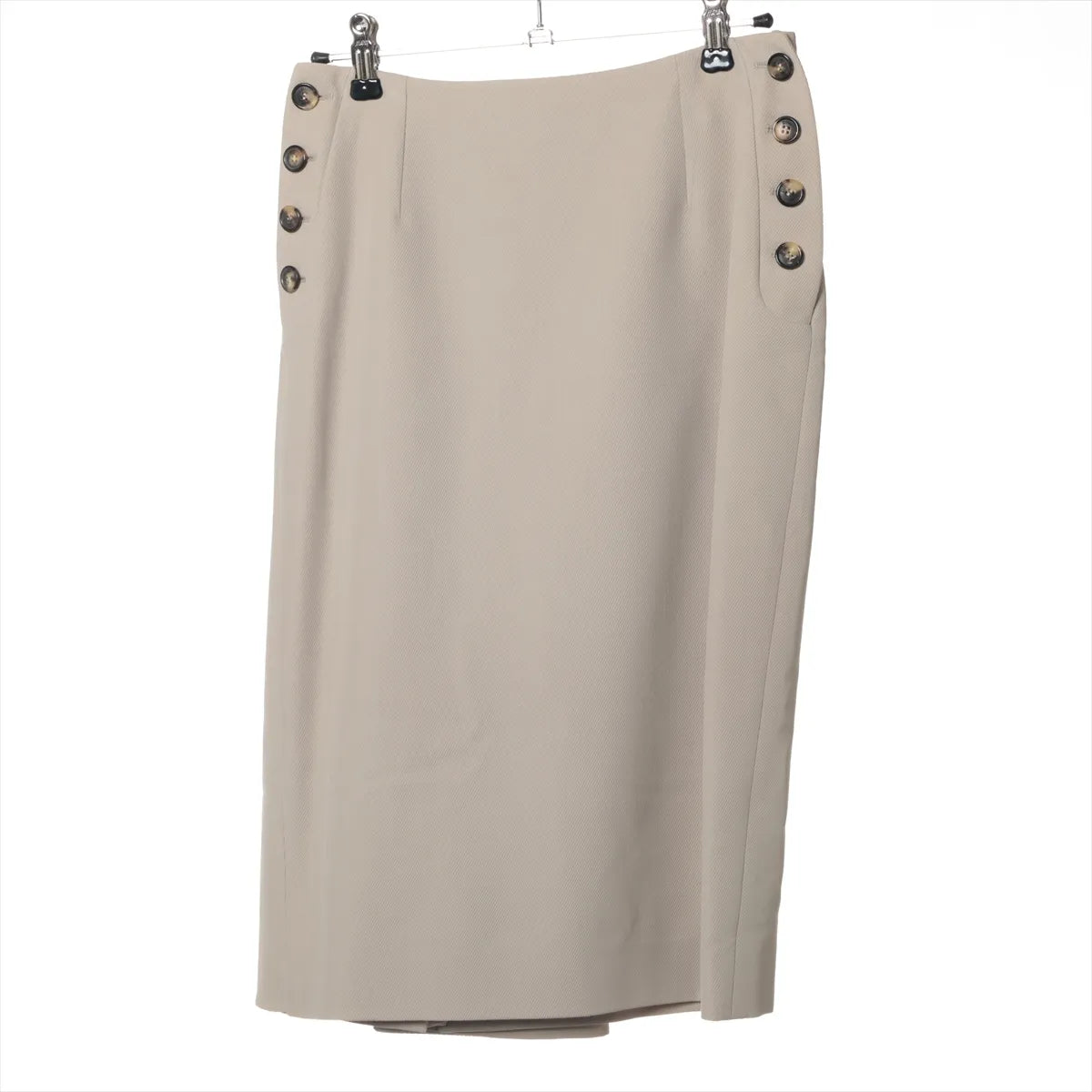 Christian Dior Wool Skirt Beige