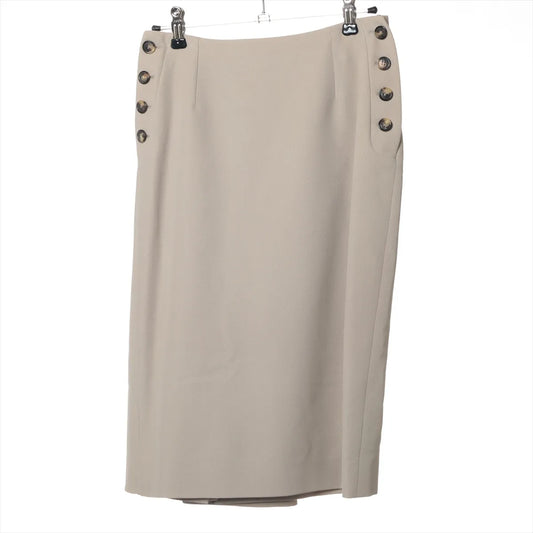 Christian Dior Wool Skirt Beige