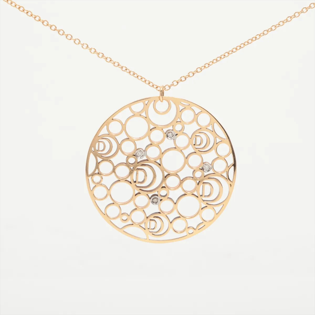 Damiani Damianissima Diamond Necklace Rose Gold