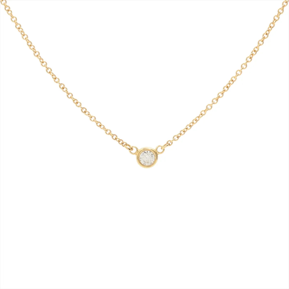 Tiffany & Co. By the Yard Diamond Necklace Yellow Gold