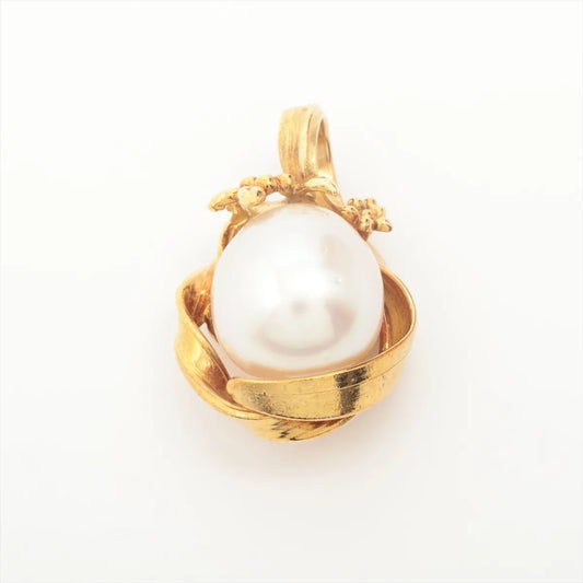 Tasaki Pearl Pendant Gold