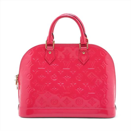 Louis Vuitton Monogram Vernis Alma PM Pink