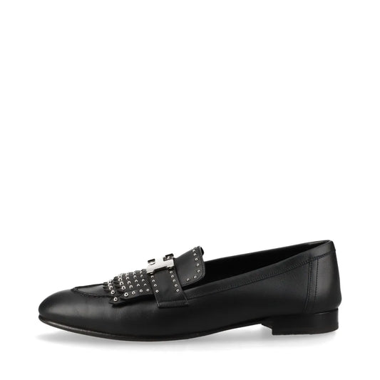 Hermès Royal Studs Loafer Black