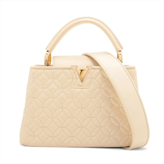 Louis Vuitton Quilted Capucines BB Beige *PREORDER*