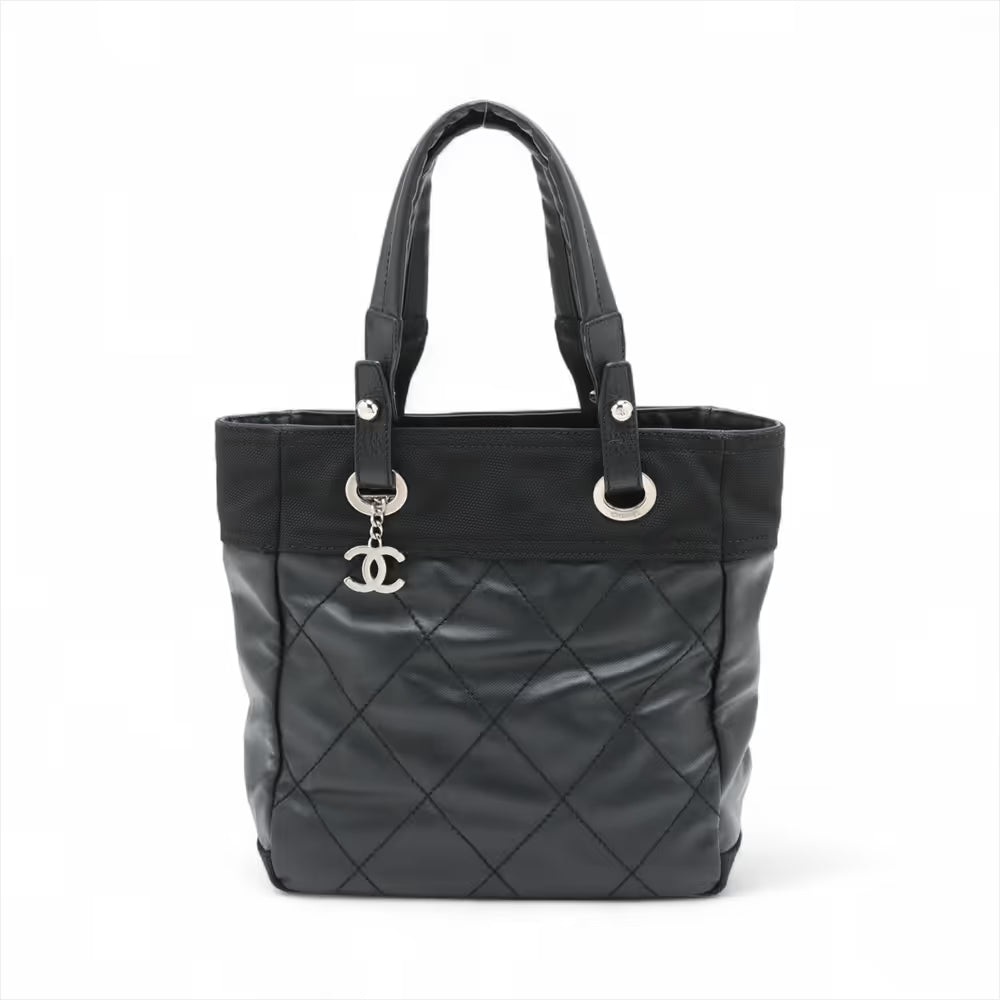 Chanel Matelasse Paris Biarritz PM Black