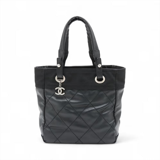 Chanel Matelasse Paris Biarritz PM Black