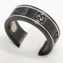 Load image into Gallery viewer, Gucci Ceramic Icon Ring Black