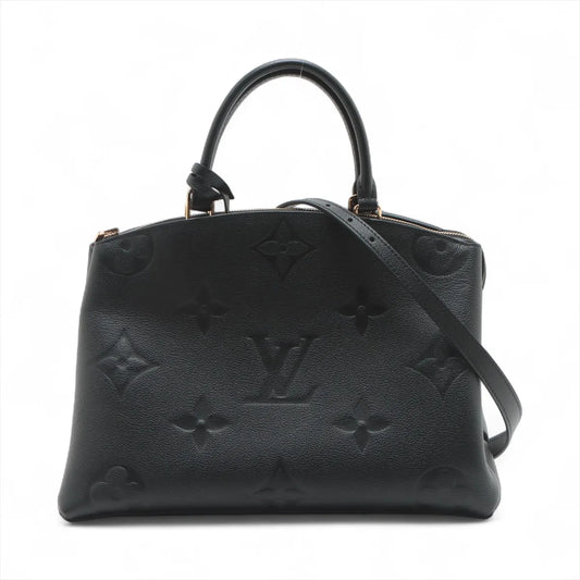 Louis Vuitton Monogram Empreinte Grand Palais MM Black
