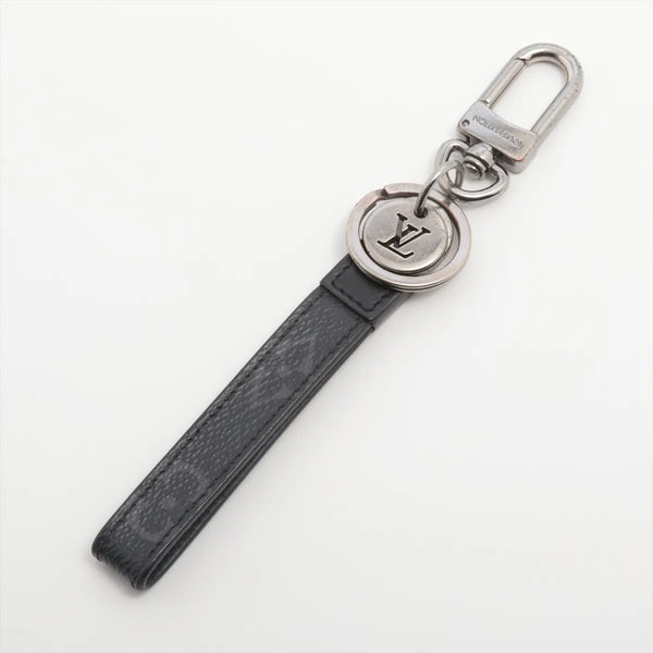 Louis Vuitton Monogram Graphite Slim Dragonne Keyring
