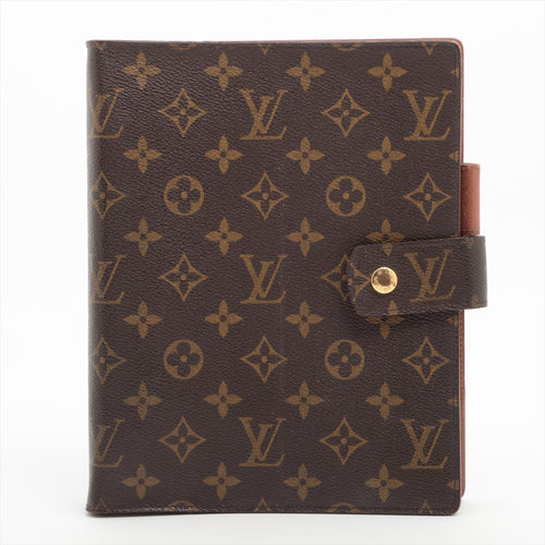 Louis Vuitton Monogram Agenda GM Brown Notebook Cover