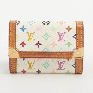 Louis Vuitton, Bags, Louis Vuitton Monogram Multicolor Portemonnaie Plat Coin  Purse Wallet