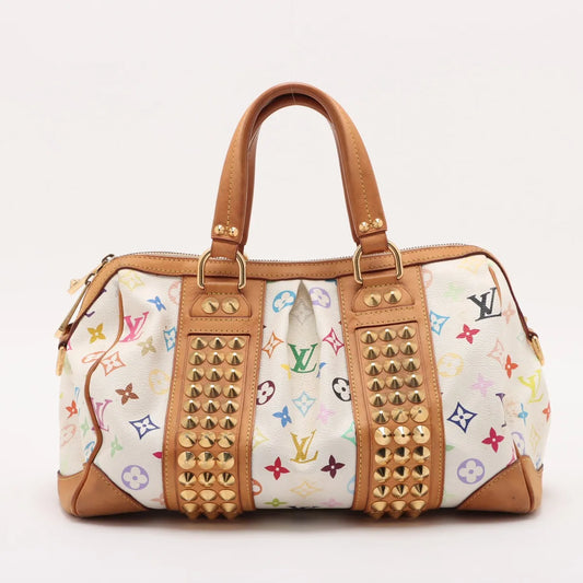 Louis Vuitton Monogram Multicolor Courtney MM White