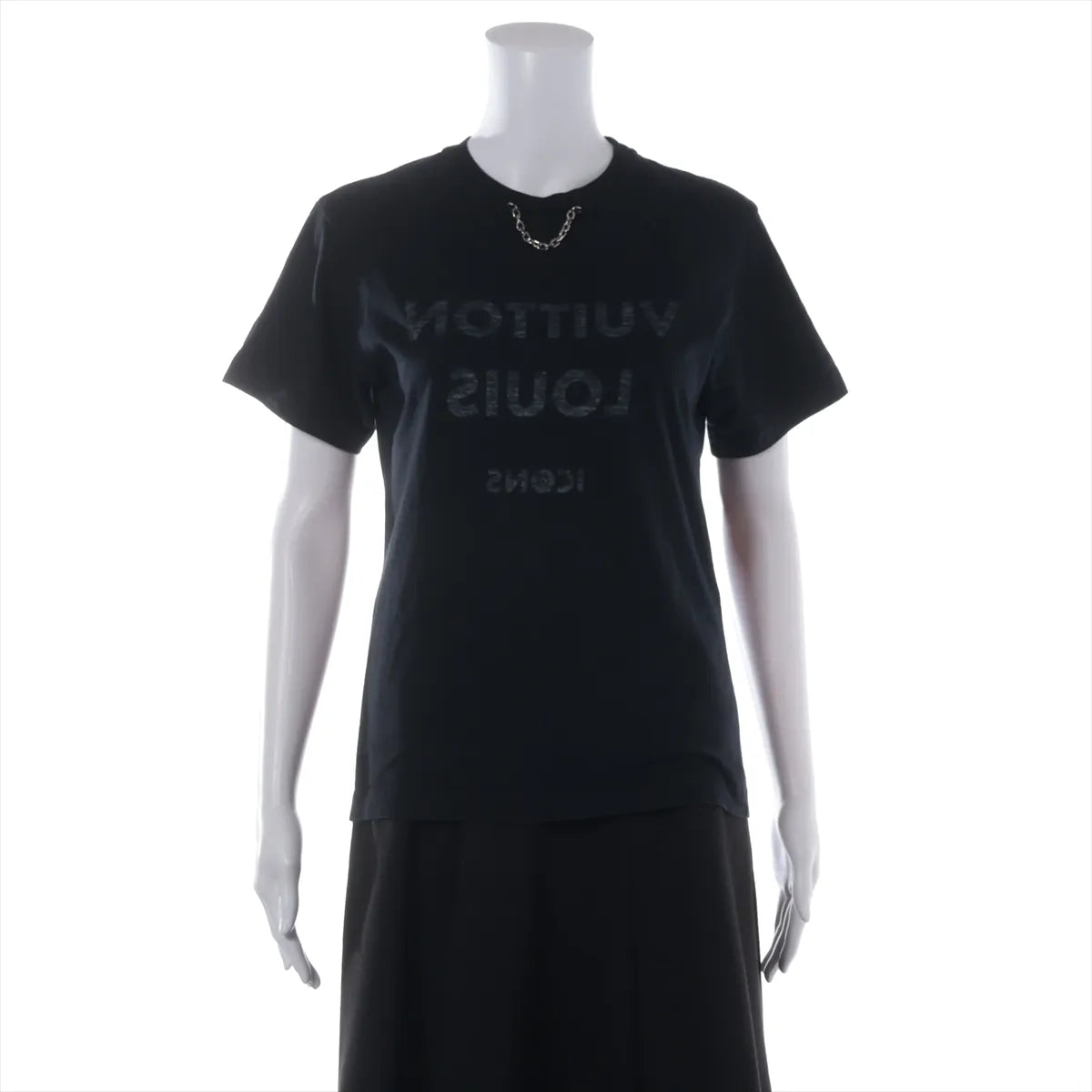 Louis Vuitton Cotton T-Shirt Black