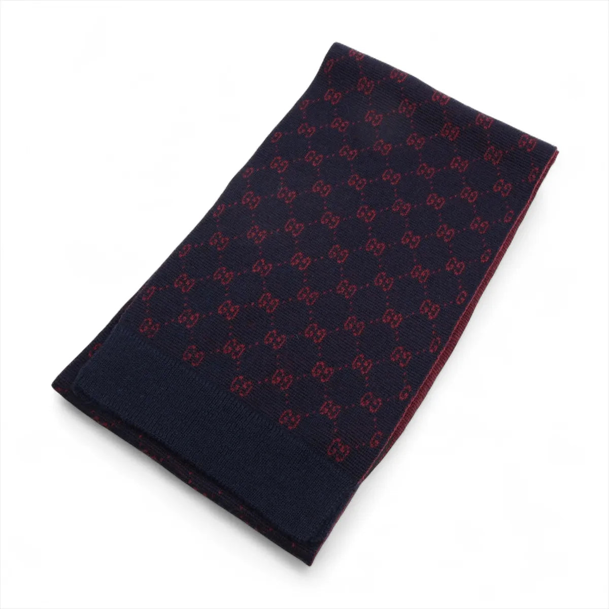 Gucci GG Logo Alpaca Wool Scarf