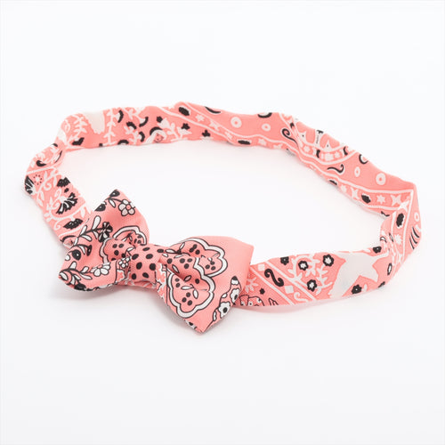 Hermès Noeud Papillon Bow Tie Silk Pink