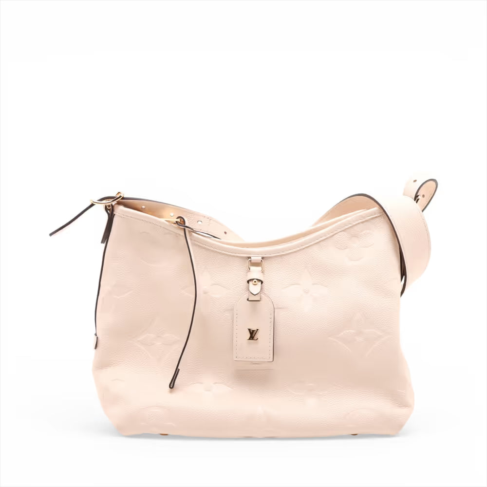 Louis Vuitton Monogram Empreinte CarryAll PM Creme