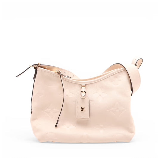 Louis Vuitton Monogram Empreinte CarryAll PM Creme