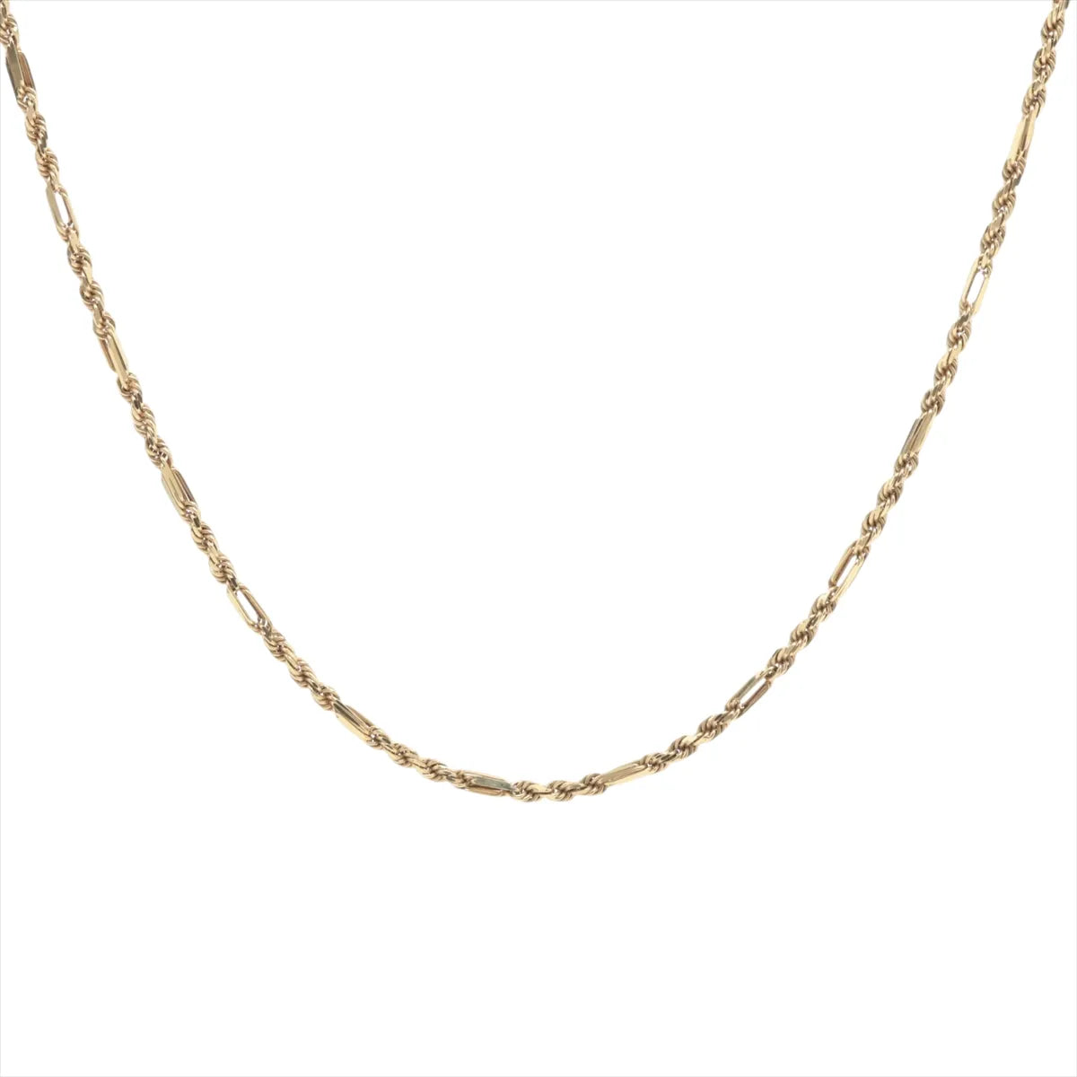 Avalanche Twist Chain Necklace Gold