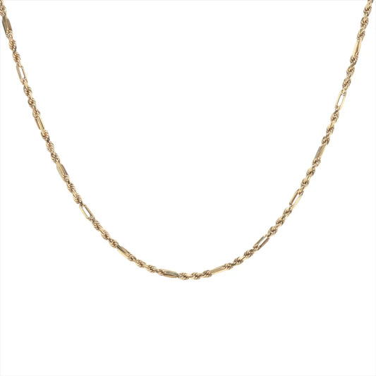 Avalanche Twist Chain Necklace Gold