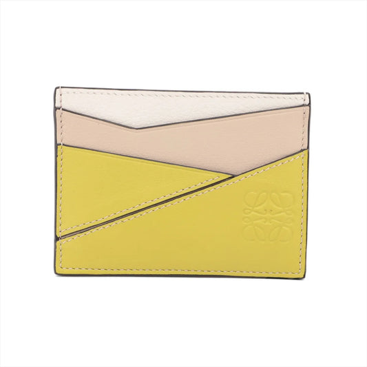 Loewe Anagram Puzzle Leather Card Case Multicolor