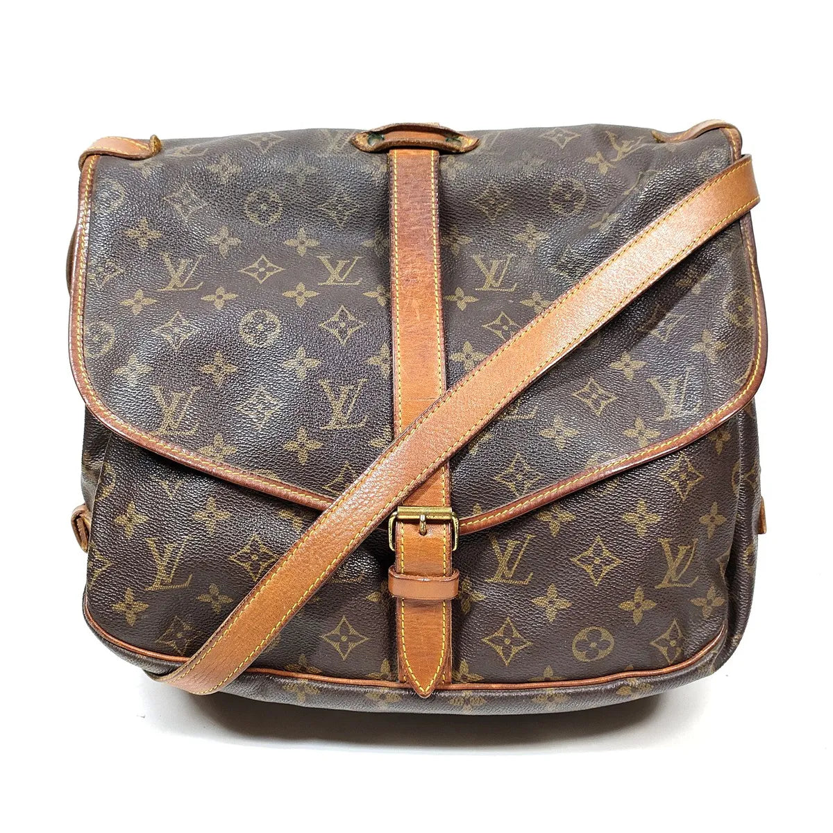 Louis Vuitton Monogram Saumur 35