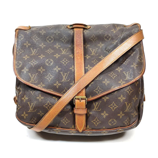 Louis Vuitton Monogram Saumur 35