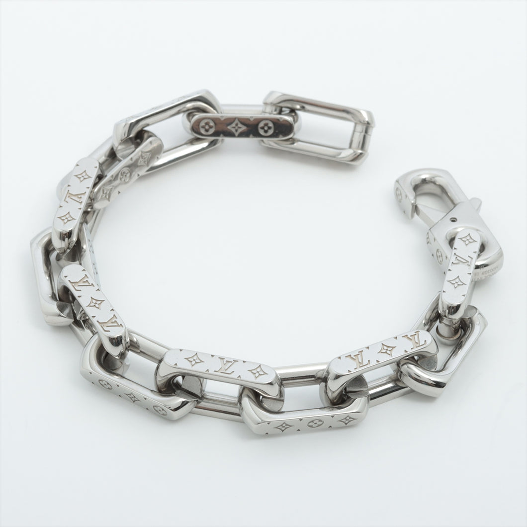 Shop Louis Vuitton MONOGRAM Monogram Chain Silver Logo Bracelets