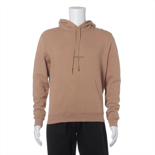 Yves Saint Laurent Paris Cotton Hoodie Brown — product photo 1