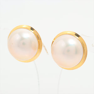 Best Mabe Round Pearl Clip-on Earings