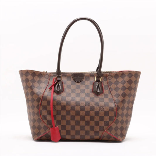 Louis Vuitton Damier Ebene Caissa Tote MM
