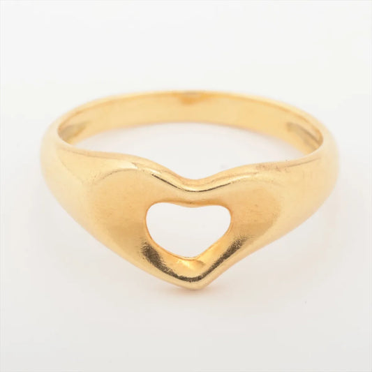 Tiffany & Co. Open Heart Ring Yellow Gold