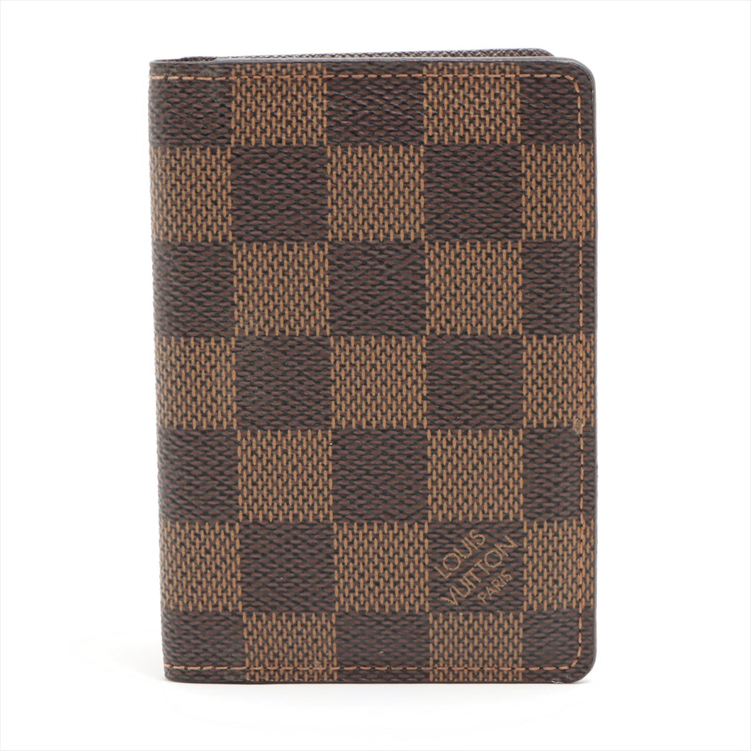 #1 Louis Vuitton Damier Ebene Pocket Organizer