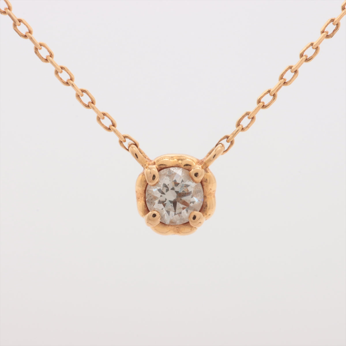 Ahkah Diamond Necklace Gold