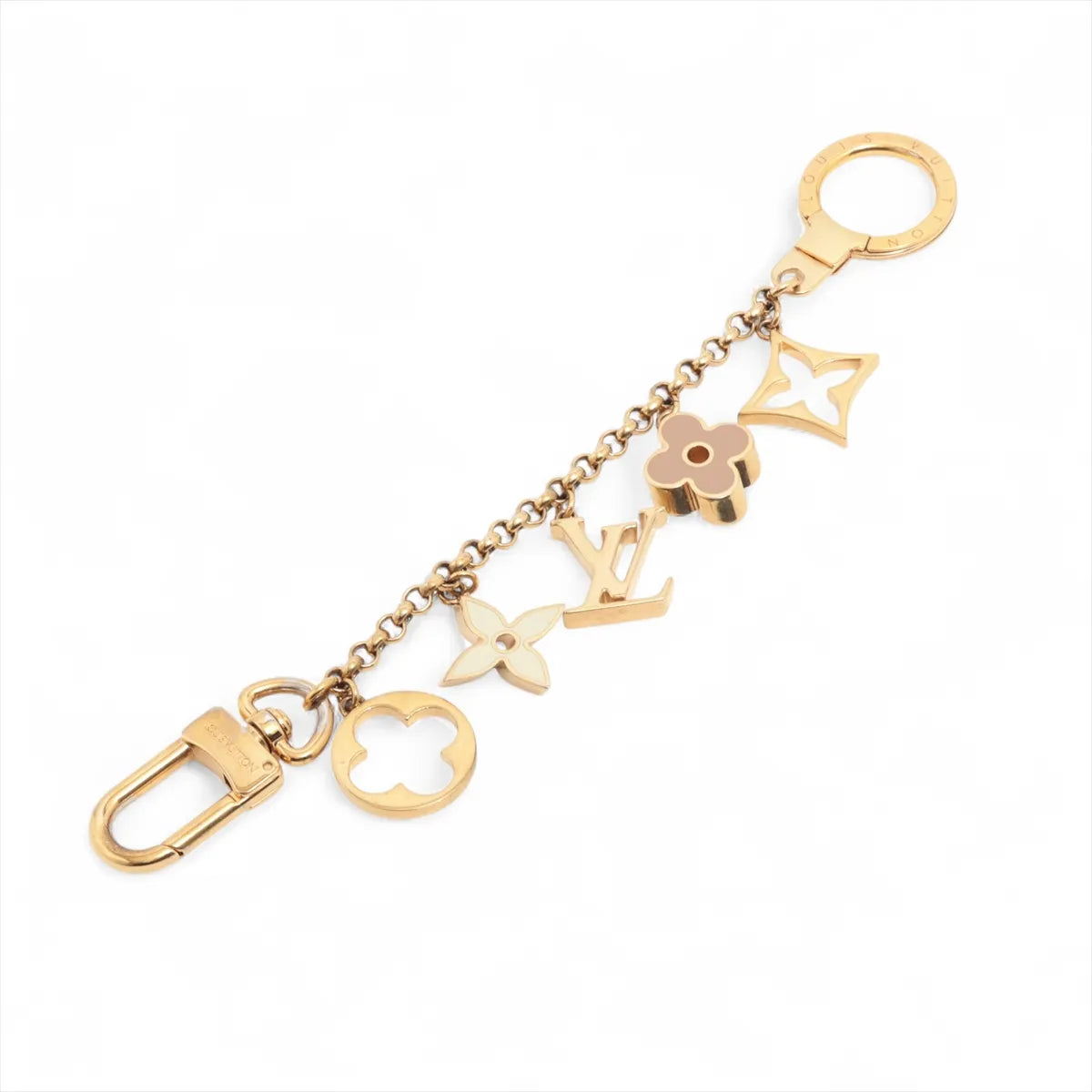 Louis Vuitton Fleur de Monogram Chain Bag Charm