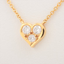 Load image into Gallery viewer, Tiffany &amp; Co. Sentimental Heart Diamond Necklace Gold