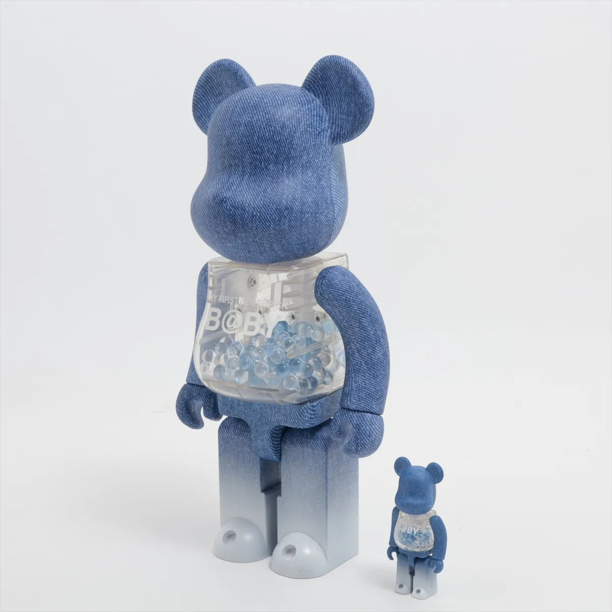 Bearbrick Figurine "My First Bearbrick” Baby Plastic Denim Blue
