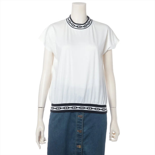 Hermès Chaîne d'Ancre Cotton T-shirt White