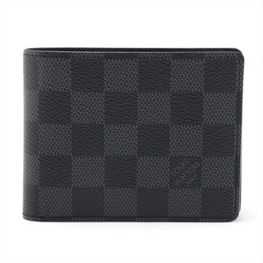 Louis Vuitton Damier Graphite Slender Compact Wallet