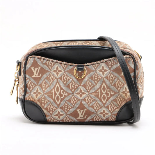 Louis Vuitton Since 1854 Deauville Mini Black x Brown
