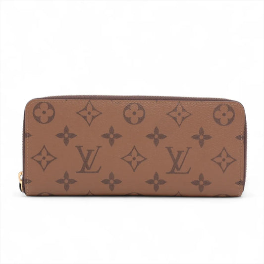 Louis Vuitton Monogram Reverse Clemence Zippy Wallet
