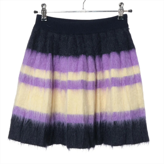 Loewe Multicolor Knit Wool Skirt