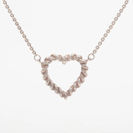 Tiffany & Co. Twist Heart Necklace Silver